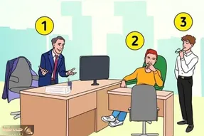 بازی فکری؛ اگه با هوشت همه رو به گریه انداختی بگو کدوم از این افراد اداره رییس واقعیه