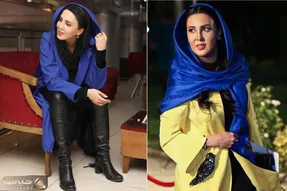 استایل دارک لیلا بلوکات در جشن خانه سینما؛ تابستون و زمستونم نداره خانم فرنگی پوش شده!
