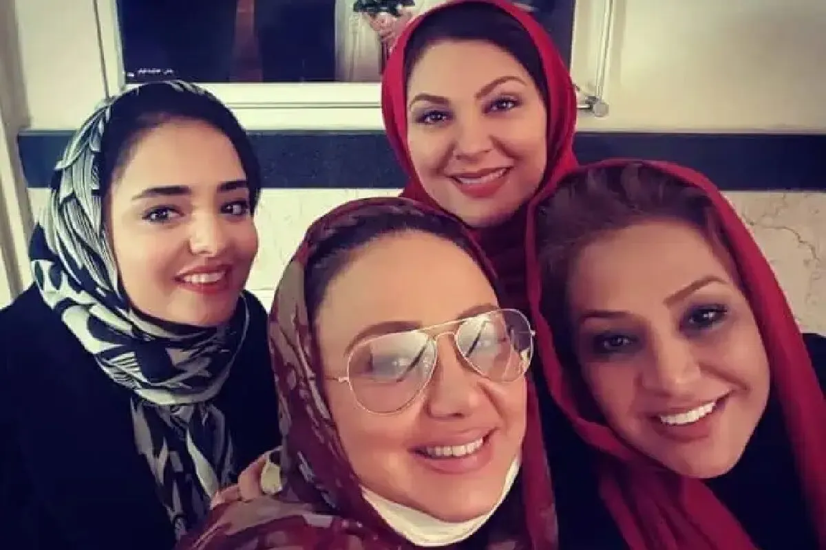 آواز قدیمی؛ آواز خوانی و گشت و گذار بهنوش بختیاری در جوانی با دیگر بازیگران