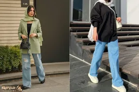 انواع استایل زنانه با شلوار ترند سال؛ بهار 1402 شلوار بگ و نیم بگ یادت نره!