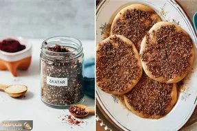 طرز تهیه نان زعتر پنیری / خوشمزه ترین نان لبنانی رو با بهترین دستور بپزید