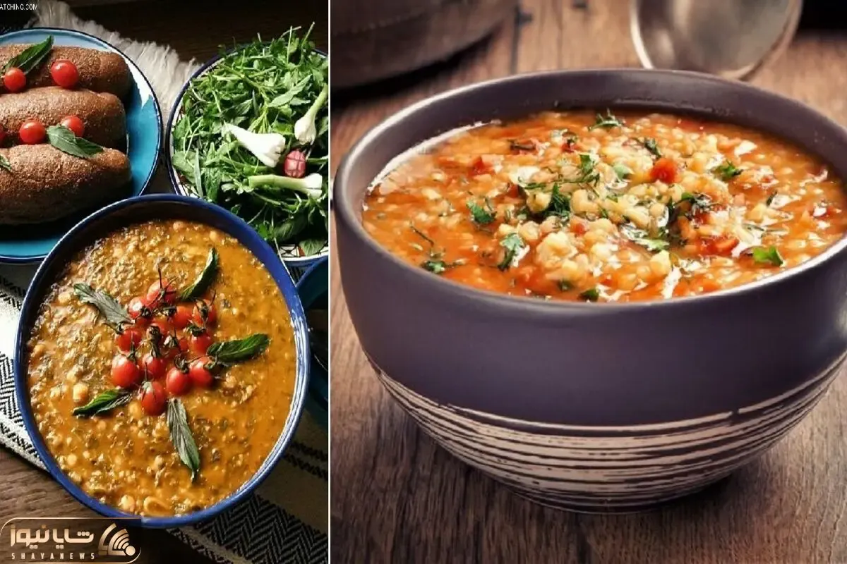 طرز تهیه آش گوجه فرنگی یه غذای سبک اما مقوی مخصوص افطاری / طعم لذیذ یه آش متفاوت