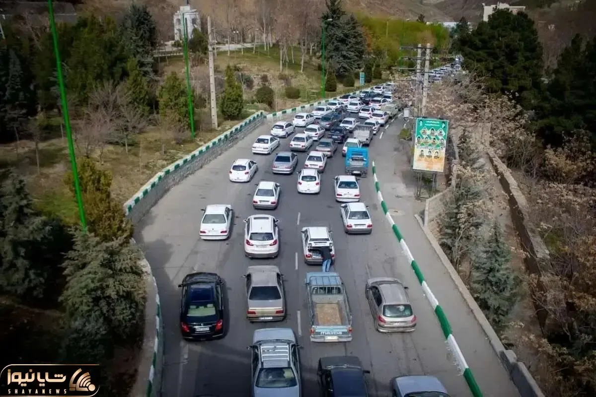 آخرین وضعیت ترافیکی در جاده چالوس