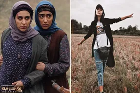 چهره گیرا یاسمن معاوی بازیگر فیروزه که اینستا یه سانتی مانتال تمام عیاره؛ چاه گونشووو!