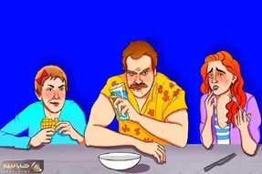 بازی فکری؛ اگه هوشت به عرش میرسه بگ. کدوم از افراد شکمو غذای تو ظرف رو خورده؟