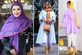 مانتو رنگ سال خریدی موندی 