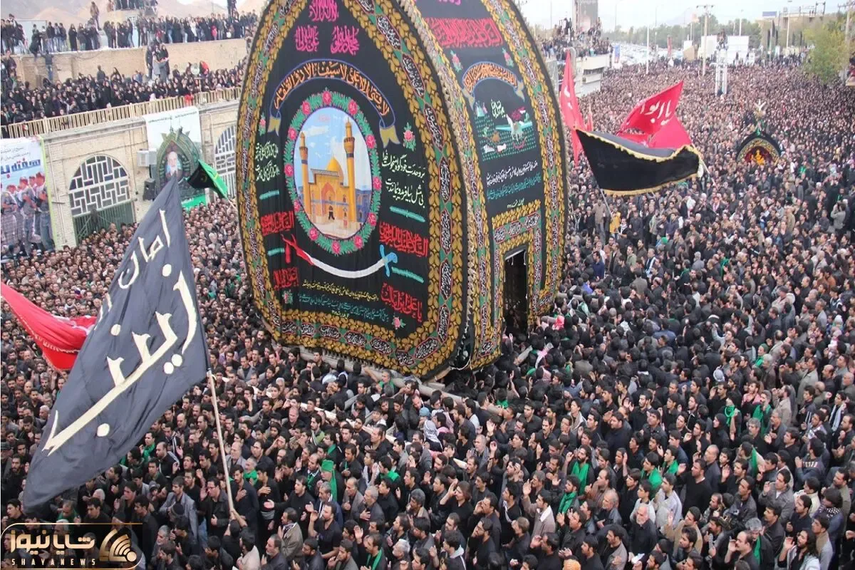 مداحی سوزناک؛ سینه زنی هماهنگ یزدی ها با این نوحه جگرسوز که ایران رو لرزوند