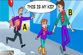 بازی فکری؛ اگه با هوشت پاچه همه رو پاره کردی بگو کدوم پدر واقعی بچه
