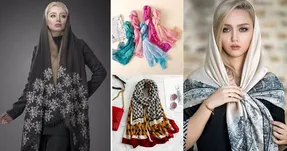 خانومی شال و روسریتو الکی ندون اگه درست سِتش کنی تیپت خوشگلترر میشه؛ ایده ناب