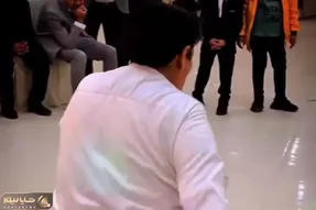 آواز شاد؛ پیرمرد شبه جوون چه رقص قمیش داری با آهنگ گل بری هوی گل بری میکنه