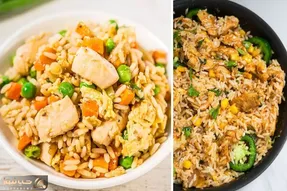 طرز تهیه قاطی پلوی ساده با مرغ / سه سوته یه غذای خوشمزه درست کنید