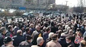 تجمع بازنشسته‌های کارگری در استان‌های مختلف