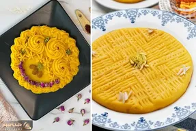 طرز تهیه حلوای شیر و زعفرون / دسر به این خوش عطری و خوش طعمی هیچ جا ندیدی