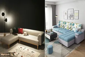 روش های چیدمان مبل ال در منزل/ خیلی راحت خونه رو مثل یک طراح حرفه ای دیزاین کن