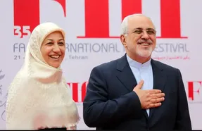 مریم ایمانیه همسر ظریف ممنوع الخروج شده؟