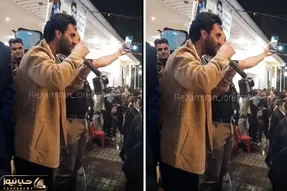 آواز محلی؛ خواننده تو بارون چه آهنگ لری میخونه ملت چه رقصی میرن فقط اونی که چتر داره