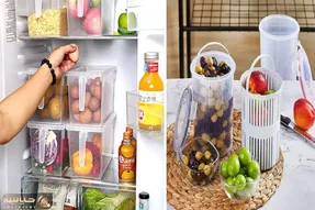 بهترین انواع ظرف یخچالی برای نگهداری از مواد غذایی سرد و گرم / عالین