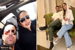 همسر قبل و بعد علیرضا نیکبخت / آقای فوتبالیست همگام با میزان عمل همسرش امروزی شد