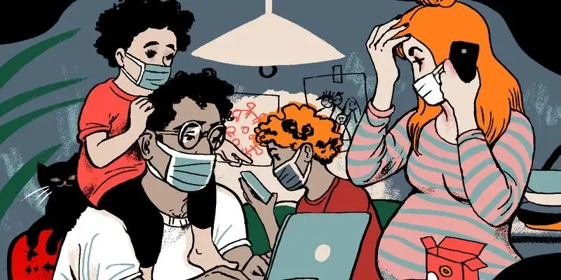 استفاده از میزِ مشترک ممنوع، به جای زنگ زدن صدا بزنید و به هم خودکار قرض ندهید