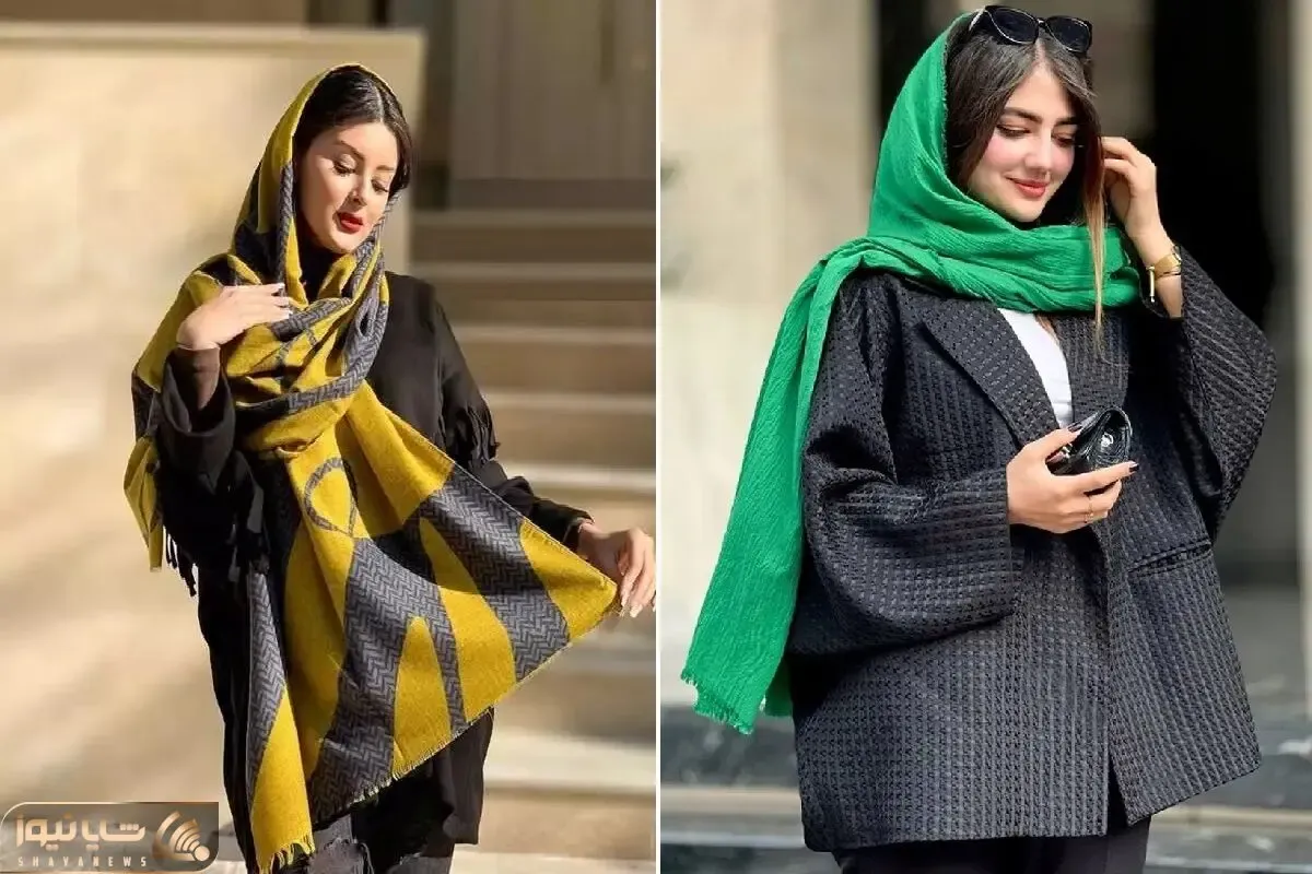 رنگ شال مناسب با مانتو مشکی؛ اینجوری تیپت انقد به چشم میاد که آینه با دیدنش ترک بخوره