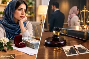 مهریه‌اش را بخشیده؛ میتواند دوباره پسش بگیرد؟ روش های طلب مهریه بعد از طلاق زوجین