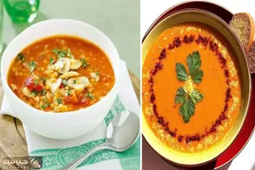 طرز تهیه سوپ جو با زرشک / یه طعم خاص از سوپ که جون میده واسه پیش غذای مهمونیا