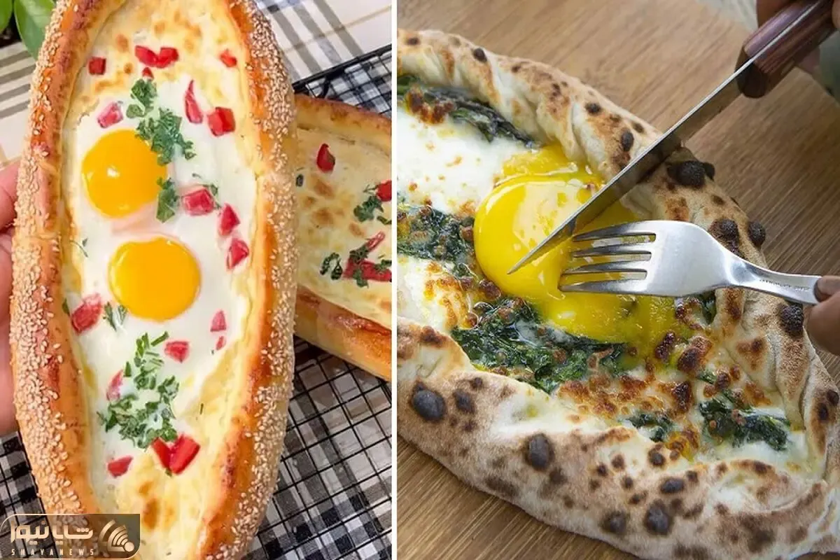 طرز تهیه خاچاپوری غذای سنتی گرجستان / روش اصیل پخت نان پنیری خوشمزه