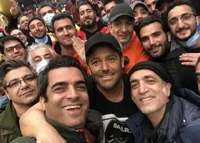 ویدیو مراسم عجیب خداحافظی با محمدرضا گلزار در اوج شیوع کرونا