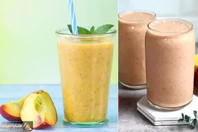جرعه ای خنکی؛ طرز تهیه اسموتی هلو