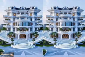 معماری خلاقانه؛ وسط بیابون یه عمارت اعیونی ساخته از گرما نسوزه 100 تا پله داره