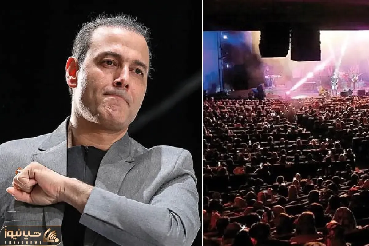 آواز پر طمطراق؛ علیرضا قربانی با حضار تو کنسرتش هم صدا میخونه آمدم تو به داد دلم برسی