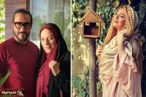 استایل شنبه یکشنبه نگین معتضدی که انگار گودزیلا یه دور جوییده؛ شلوارش کُپ لواشکه!