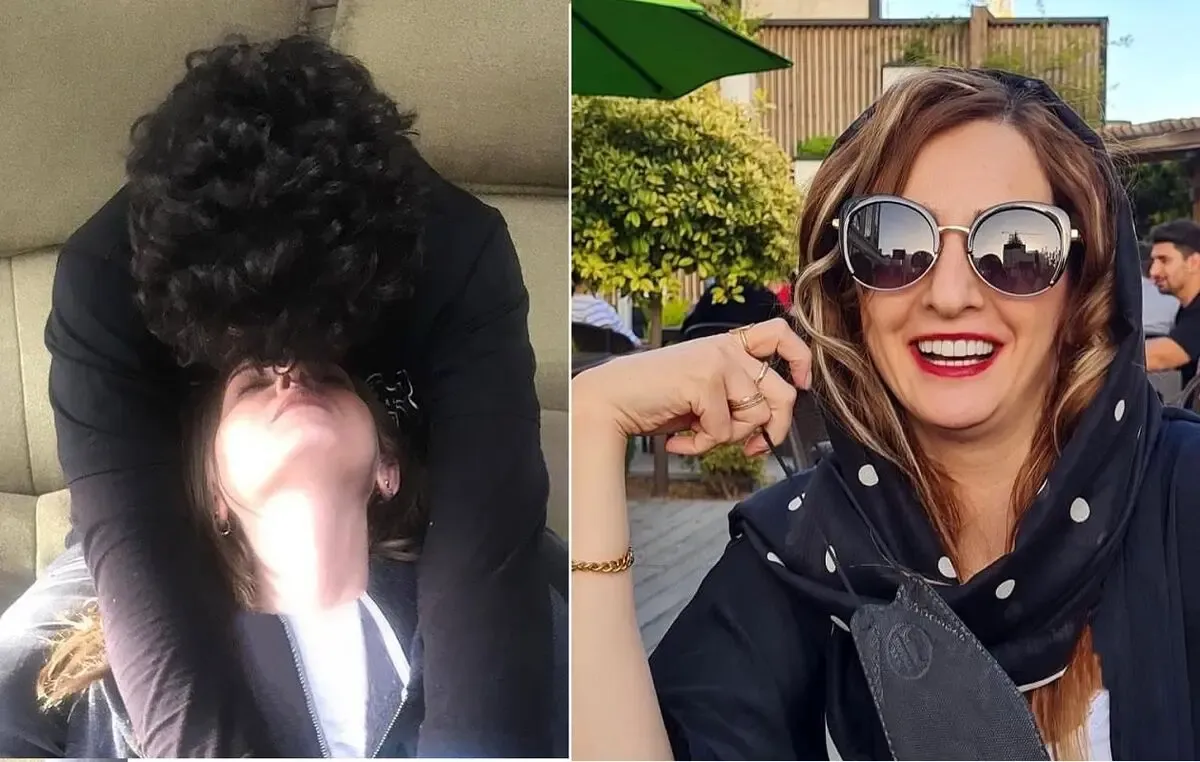 شقایق دهقان در آغوش بچه غول 14 ساله اش؛ خانومی این ژست زن و شوهریه نه مادر پسری!