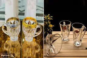 مدلای جدید فنجان های کریستالی / برا مهمونای عید تو اینا چای بریز سوپرایز شن خیلی شیکن