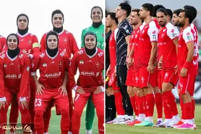پرسپولیس صدرنشین هر دو لیگ؛ هم بانوان هم آقایان