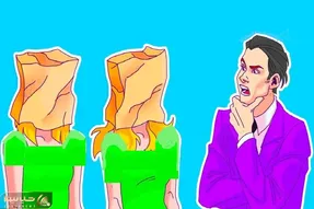 بازی فکری؛ اگه سرنشین باهوشایی بگو کدوم از این خانومای استتار شده زن آقاهست؟