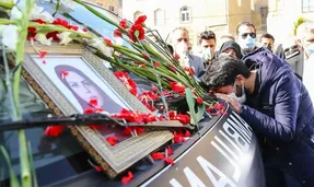 وداع با مهشید گودرز پرستار باردار بیمارستان لقمان