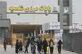 مرز شلمچه و چذابه بسته شد؛ مسافران در مرز سرگردان شدند