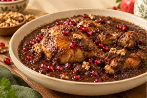 طرز تهیه خورشت فسنجون؛ چکار کنیم تا گردو حسابی به روغن بیفتد؟