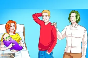 بازی فکری؛ اگه هوشت به اوج اعلاء میرسه بگو کدوم از این آقایون پدر نوزاد؟