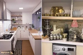 دکور آشپزخانه مدرن ایرانی برا خونه تازه عروس / مناسب اونا که مستاجرن و خونشون نقلی