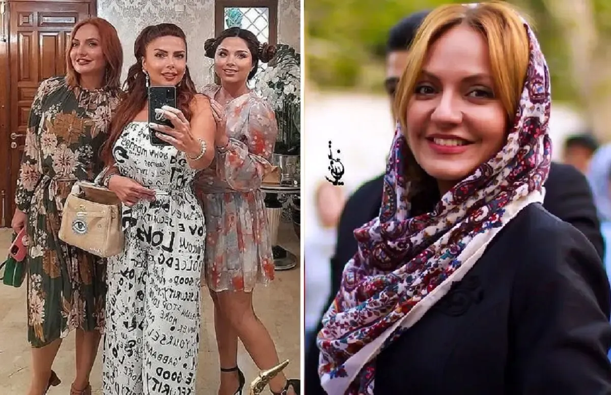 مهناز افشار از نمایی خیلی خیلی نزدیک و خال آبی رنگ صورتش! +عکس