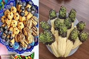 شیرینی اتریشی با ماندگاری بالا عالی برای پذیرایی عید نوروز / مواد ساده طرز تهیه راحت