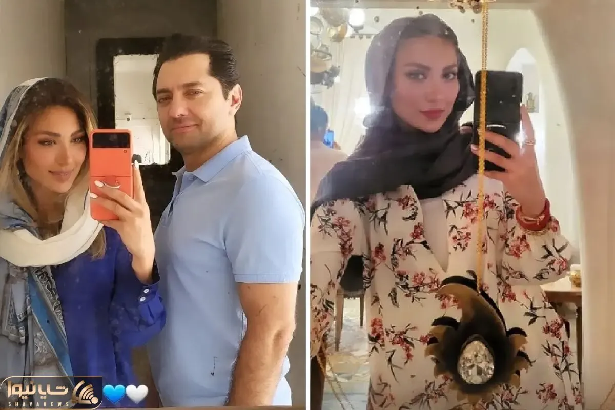 آیسانِ گلزار رو بیخی مینا زنِ بهرام رادان و نگااا باکت به تن شد؛ خوشگذرانی در آفریقا!