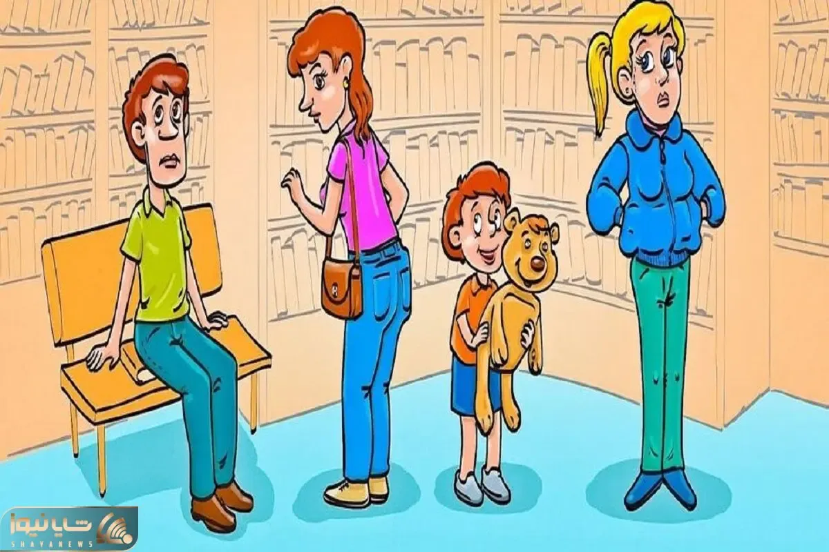 بازی فکری؛ اگه از تمام فسفرهای مغزت استفاده میکنی بگو کی کتاب دزدیه تو کتاب خونه