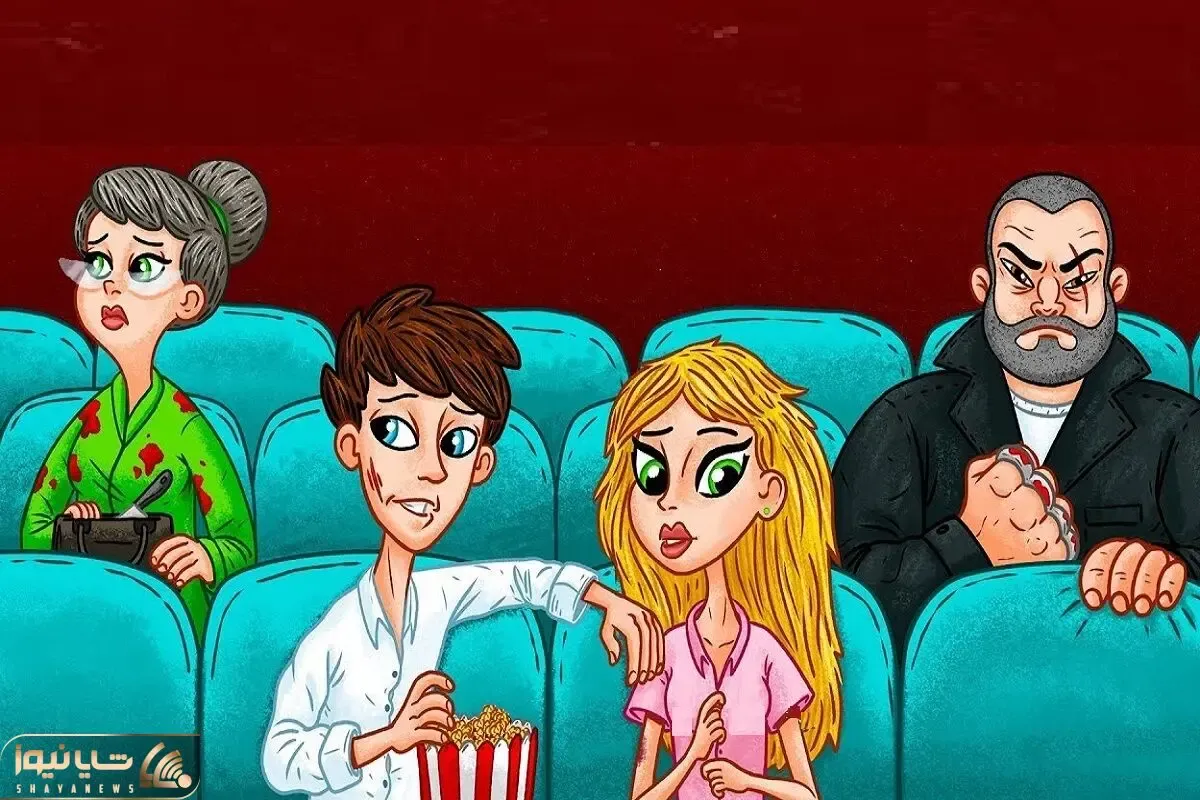 بای فکری؛ اگه سرنشین باهوشایی بگو کدوم از این افراد سینما قاتل؟