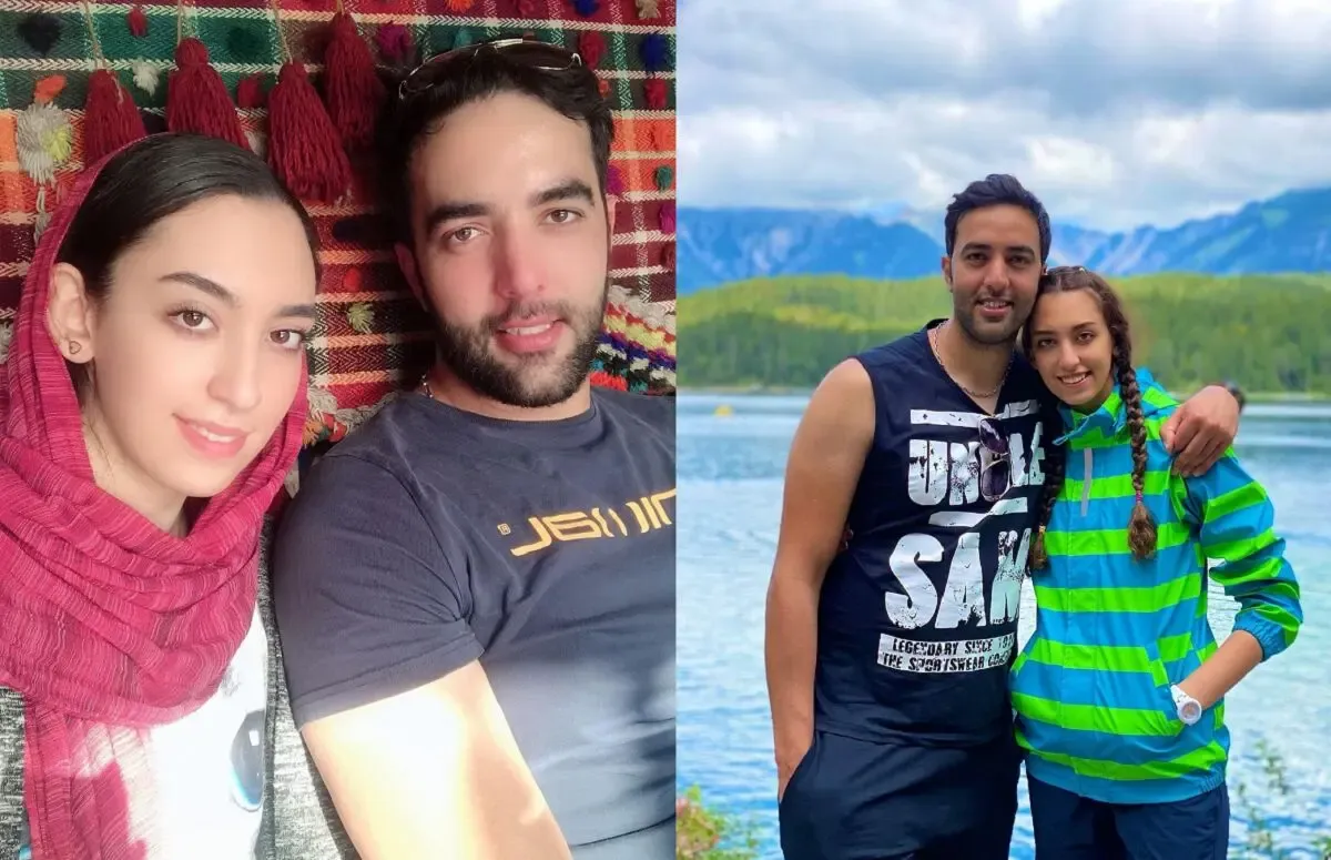 عکس های جذاب کیمیا علیزاده و همسرش حامد معدنچی