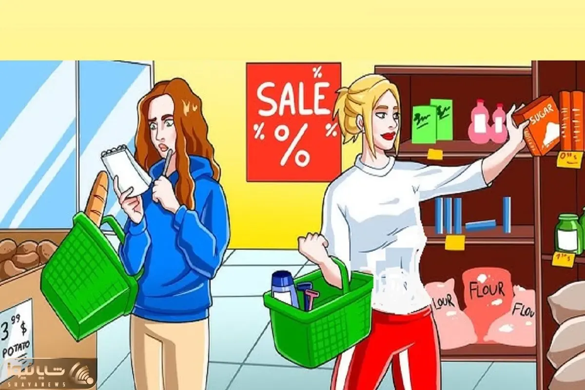 هوش تصویری؛ اگه هوشت سر به فلک میکشه بگو کدوم از این خانومایی که اومده خرید متاهل؟