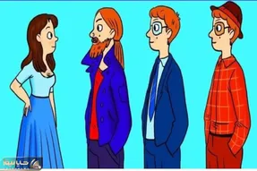 بازی فکری؛ اگه فکر میکنی هوش تو رگات میجوشه بگو کدوم از این جنتلمن ها همسر خانومه؟