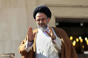 اولین عکس از وزیر سابق اطلاعات پس از سکته مغزی؛ روحانی به عیات علوی رفت
